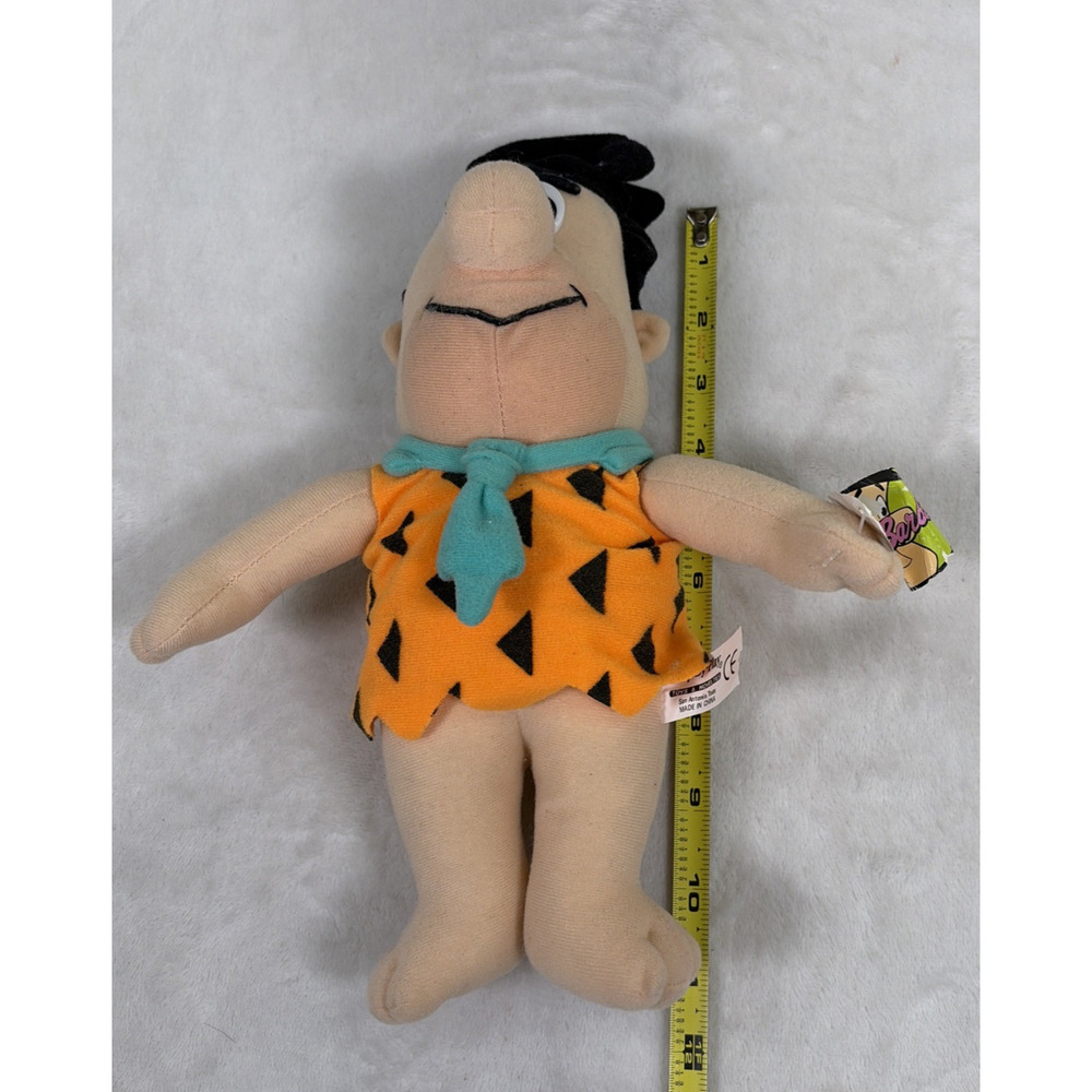 The Flintstones Fred & Barney Rubble Plush Stuffed Toy Play by Play 10” 1993 - Picture 7 of 16